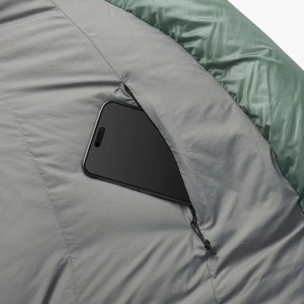 Sac de couchage Ascent Women's -1°C/30°F Lemon Green Sac De Couchage En Duvet