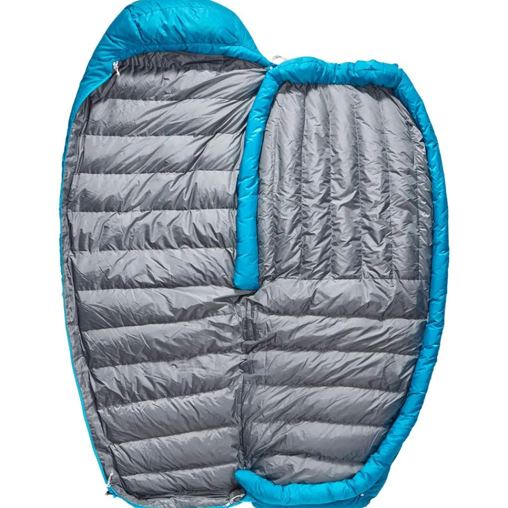 Sale Sac de couchage Trek Women's -9°C/15°F Navy Bleu Ocean Sac De Couchage En Duvet