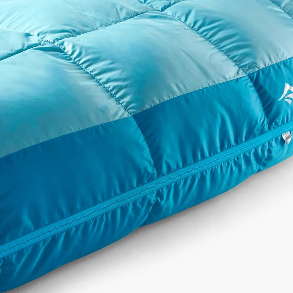 Sale Sac de couchage Trek Women's -9°C/15°F Navy Bleu Ocean Sac De Couchage En Duvet