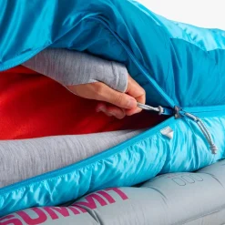 Sale Sac de couchage Trek Women's -9°C/15°F Navy Bleu Ocean Sac De Couchage En Duvet