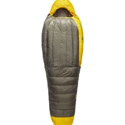 Hot Sac de couchage Spark -1°C/30°F Grey Yellow Sac De Couchage En Duvet