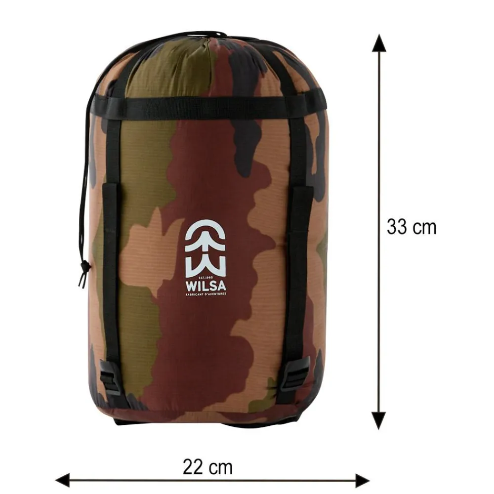 Sac Couchage Synthétique<Wilsa Sac de couchage Cervin Camouflage