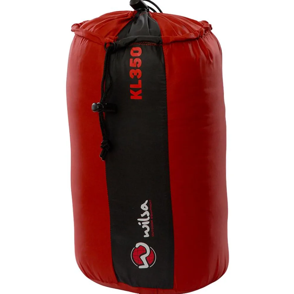 Clearance Sac de couchage KL 350 Rouge Sac De Couchage En Duvet