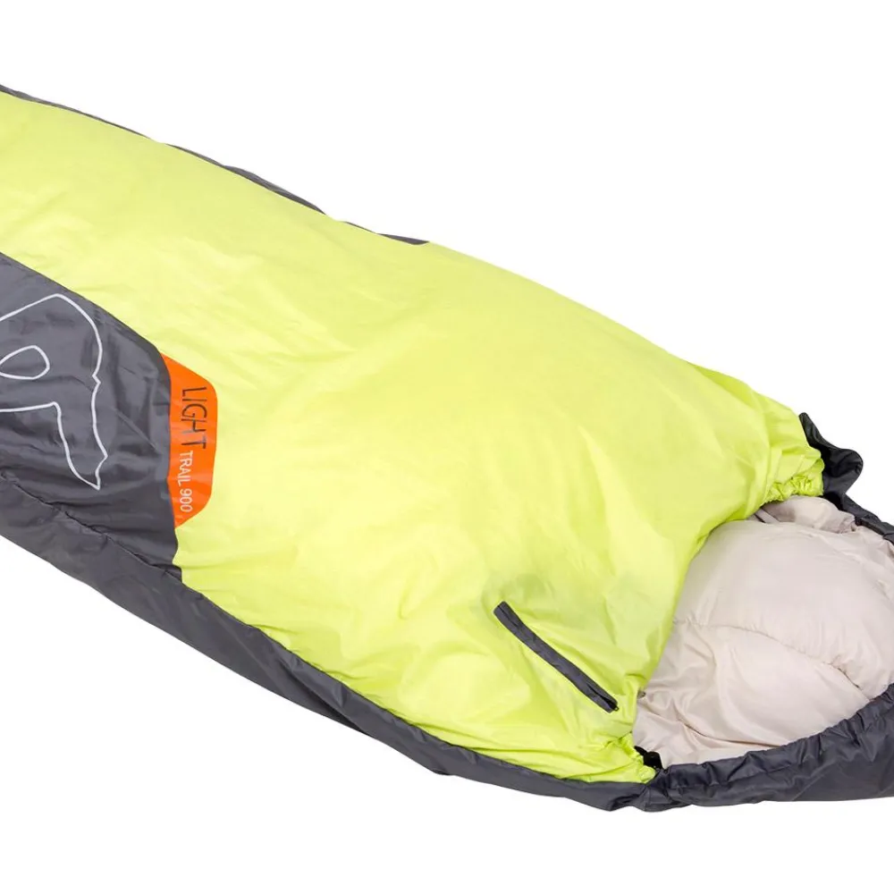 Clearance Sac de couchage Trail 900 Vert Gris Sac Couchage Synthétique