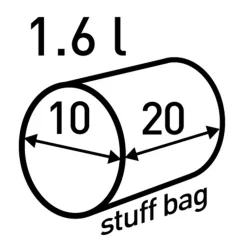 New Sac de couchage Trail 600 Vert Gris Sac Couchage Synthétique