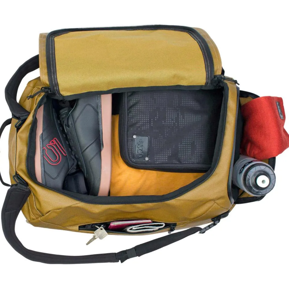 Discount Sac de voyage Duffle Bag 40L Curry Black Sac De Voyage