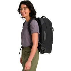 Sac De Voyage<Kathmandu Sac de voyage Hybrid Trolley 32L Black Stingray