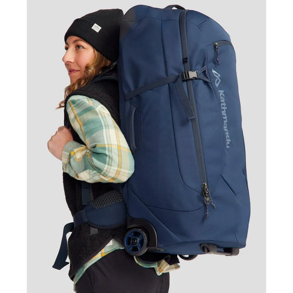 Sac De Voyage<Kathmandu Sac de voyage Hybrid Trolley 70L Pure Navy