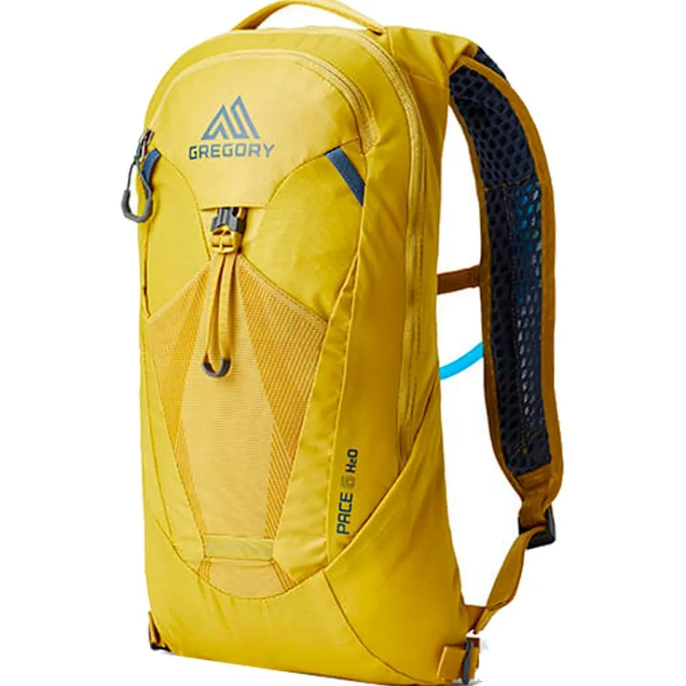 Best Sac hydratation Pace 6 H2O Mineral Yellow Hydratation|Gilet De Trail