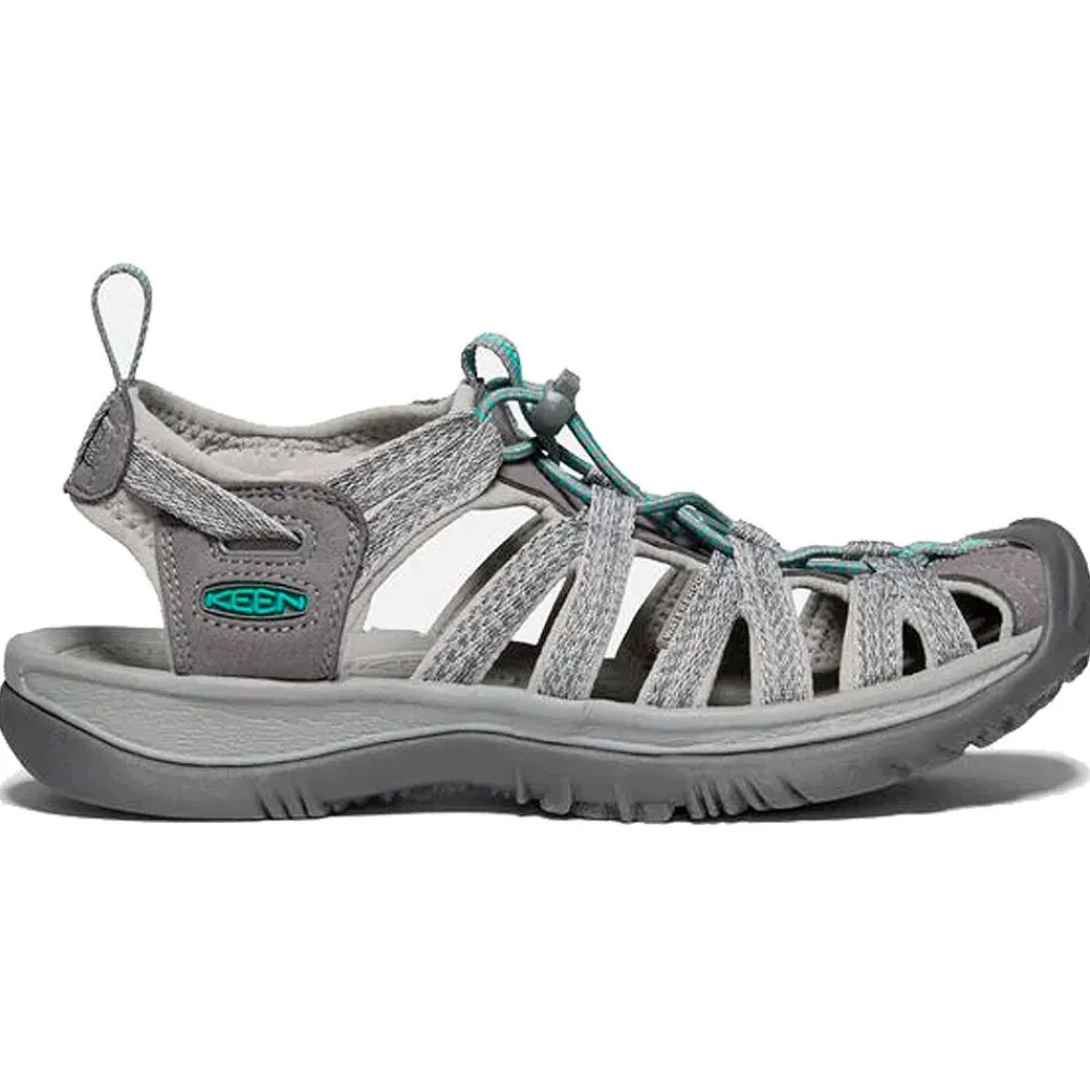 Online Sandales de randonnée Whisper Grey Peacock Green Femme Sandales De Randonnée|Chaussures Rando Femme