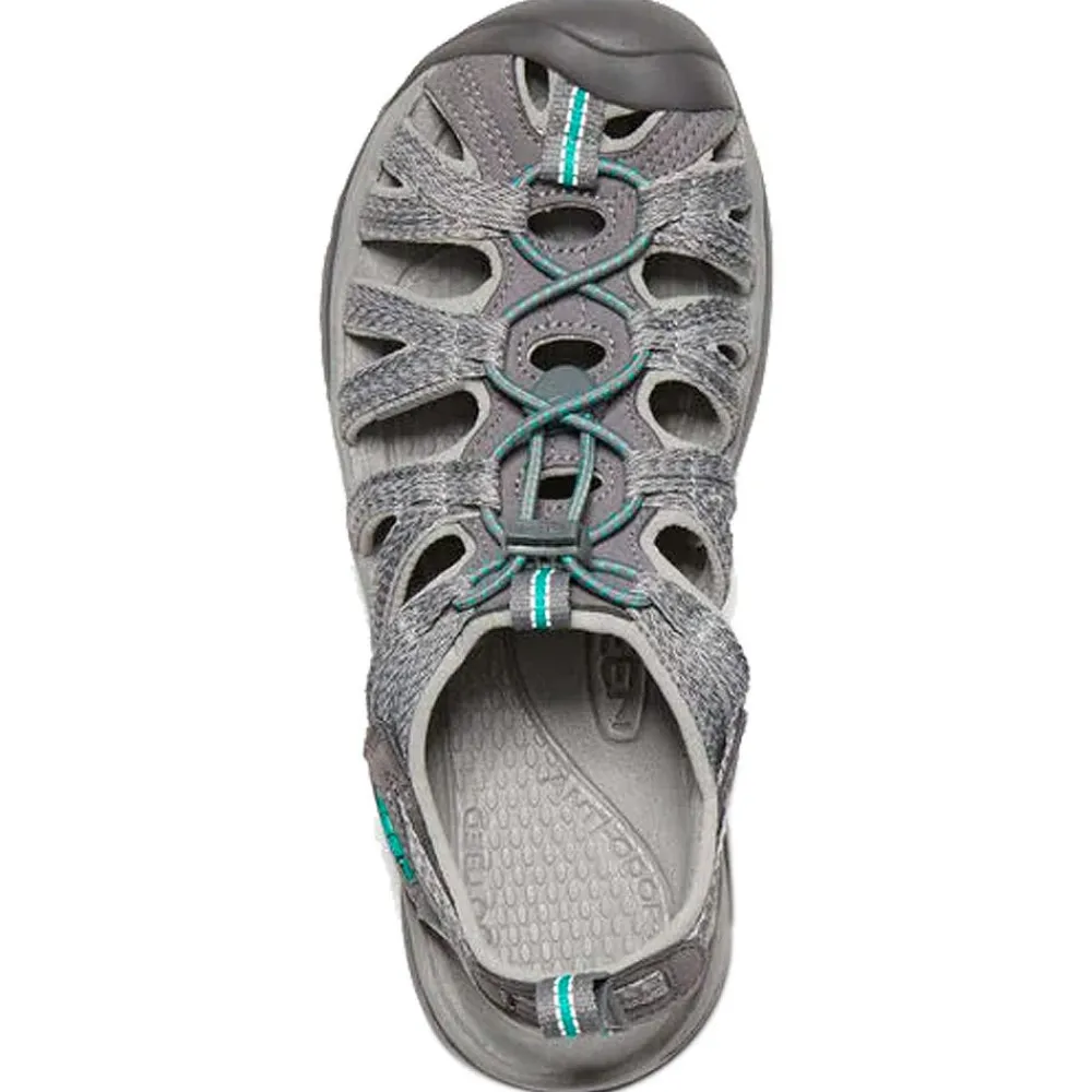 Online Sandales de randonnée Whisper Grey Peacock Green Femme Sandales De Randonnée|Chaussures Rando Femme