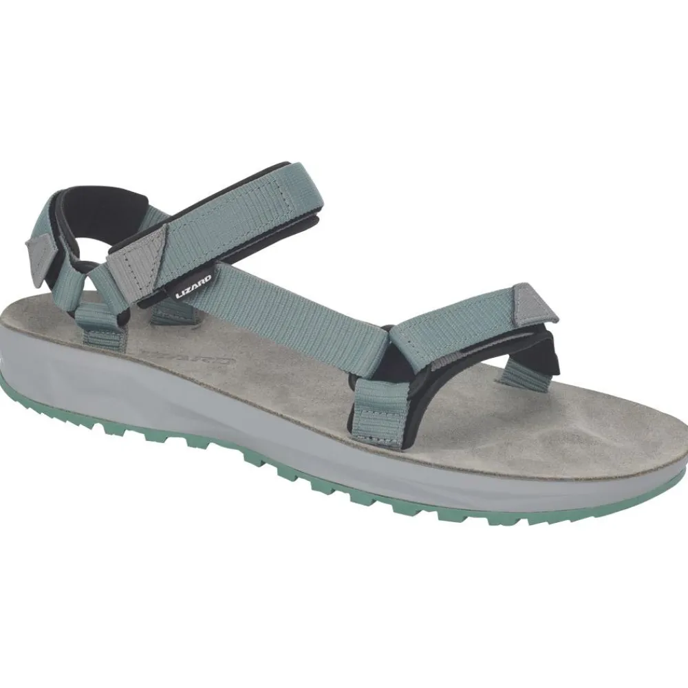 Sale Sandales de randonnée Super Hike Wmn silver green light grey Femme Sandales De Randonnée|Chaussures Rando Femme