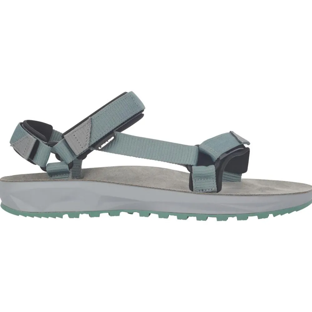Sale Sandales de randonnée Super Hike Wmn silver green light grey Femme Sandales De Randonnée|Chaussures Rando Femme