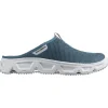 Best Sandales de récupération Reelax Slide 6.0 Blue Ashes White Pearl Blue Homme Chaussures Rando Homme