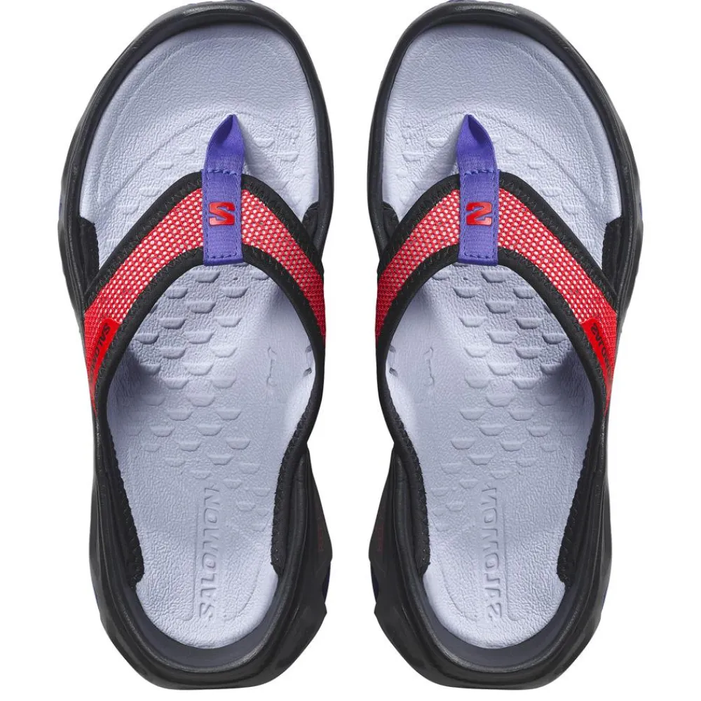 Chaussures Rando Femme<Salomon Sandales de récupération Reelax Break 6.0 W Cosmic Sky Black Flame Scarlet