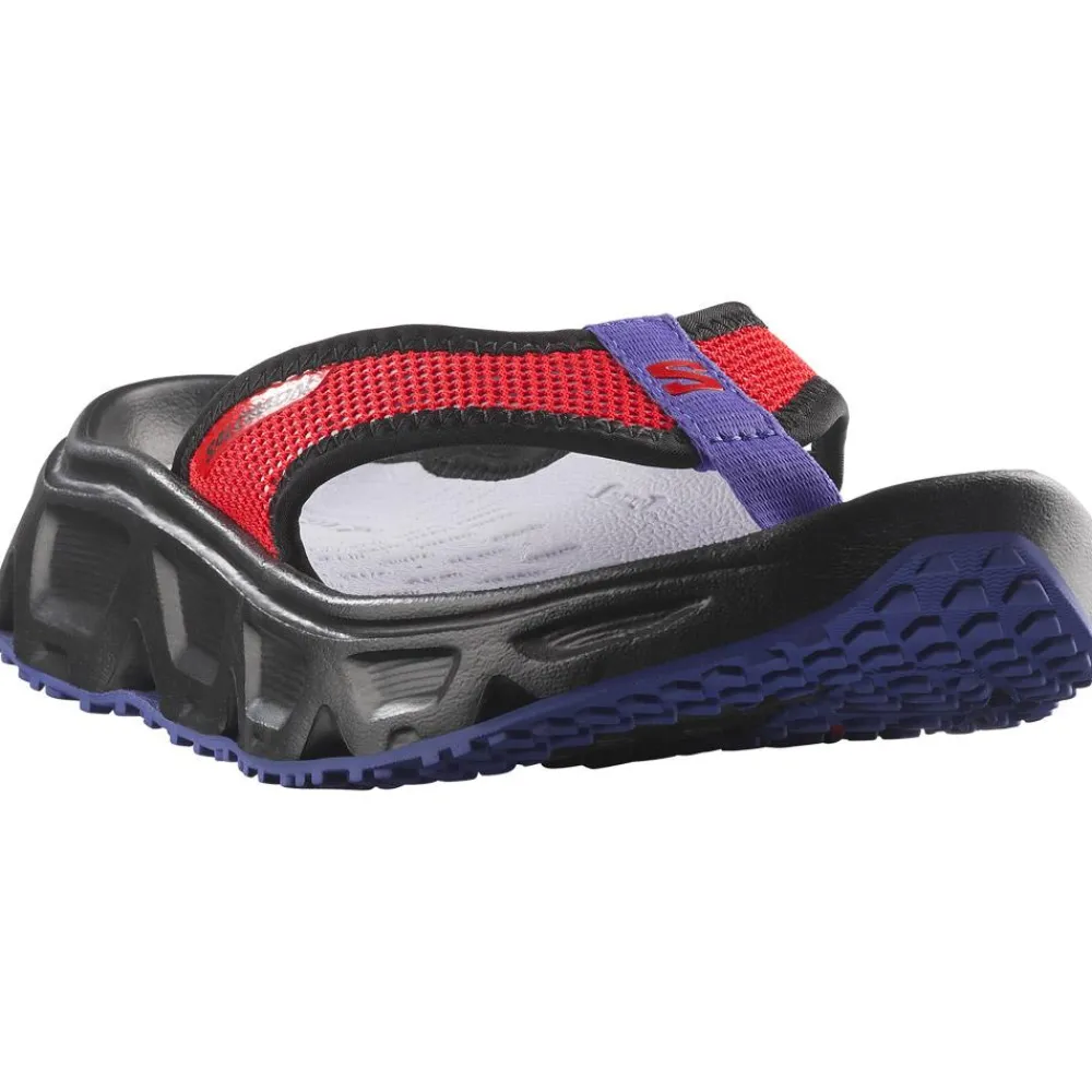 Chaussures Rando Femme<Salomon Sandales de récupération Reelax Break 6.0 W Cosmic Sky Black Flame Scarlet