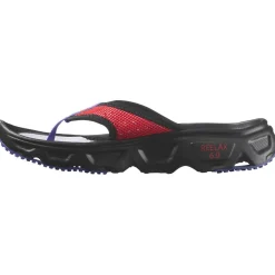 Chaussures Rando Femme<Salomon Sandales de récupération Reelax Break 6.0 W Cosmic Sky Black Flame Scarlet