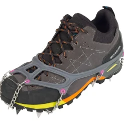 Crampons Anti-Verglas|Après-Ski Femme<C.A.M.P. Semelle Antidérapante Ice Master Light Gris