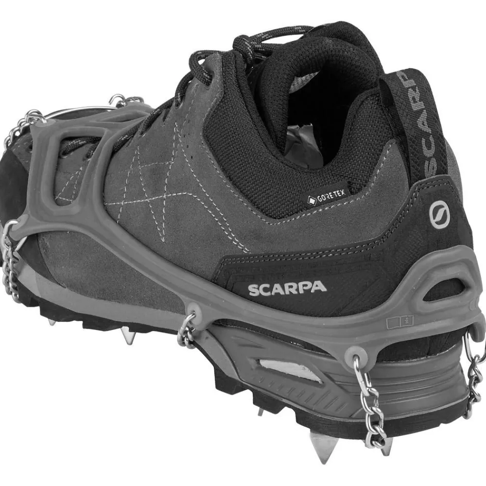 Crampons Anti-Verglas|Après-Ski Femme<C.A.M.P. Semelle Antidérapante Ice Master Light Gris
