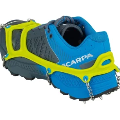 Discount Semelle Antidérapante Ice Master Run Lime Femme Crampons Anti-Verglas|Après-Ski Femme