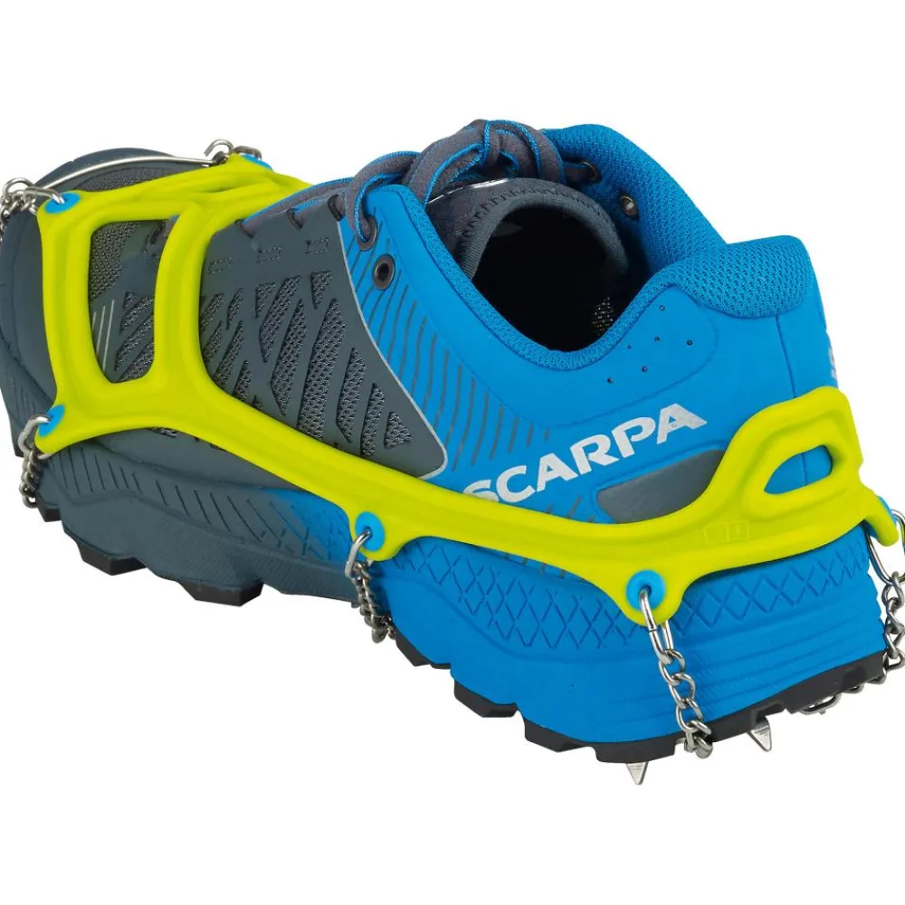 Discount Semelle Antidérapante Ice Master Run Lime Femme Crampons Anti-Verglas|Après-Ski Femme