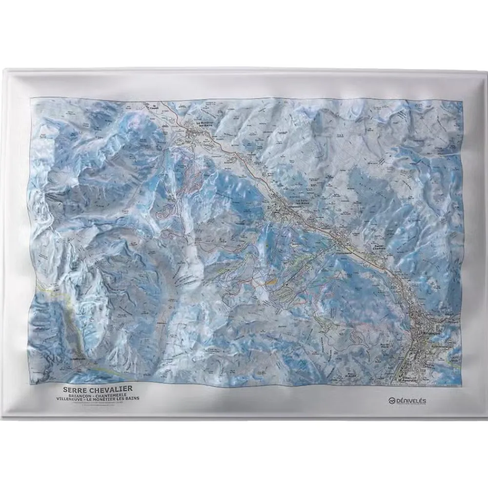 Clearance Serre-Chevalier + Cadre Carte 3D