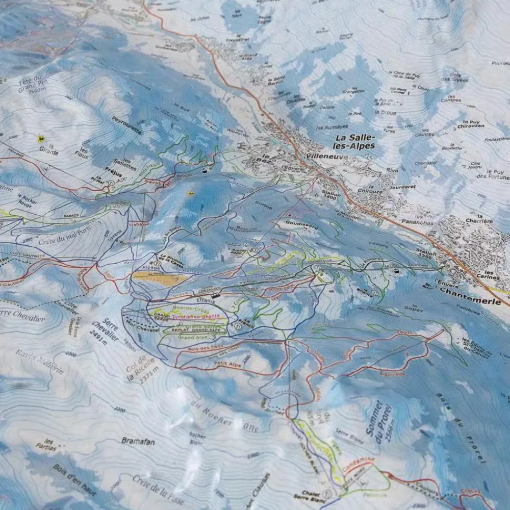 Clearance Serre-Chevalier + Cadre Carte 3D
