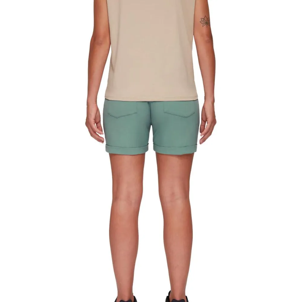 Hot Short de rando Runbold Roll Cuff Shorts W Dark Jade Short Escalade|Short Rando