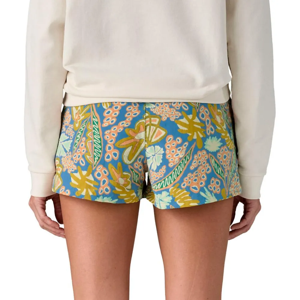 Short Escalade|Short Trail<Patagonia Short de rando W's Barely Baggies Short Flourish Abundant Blue