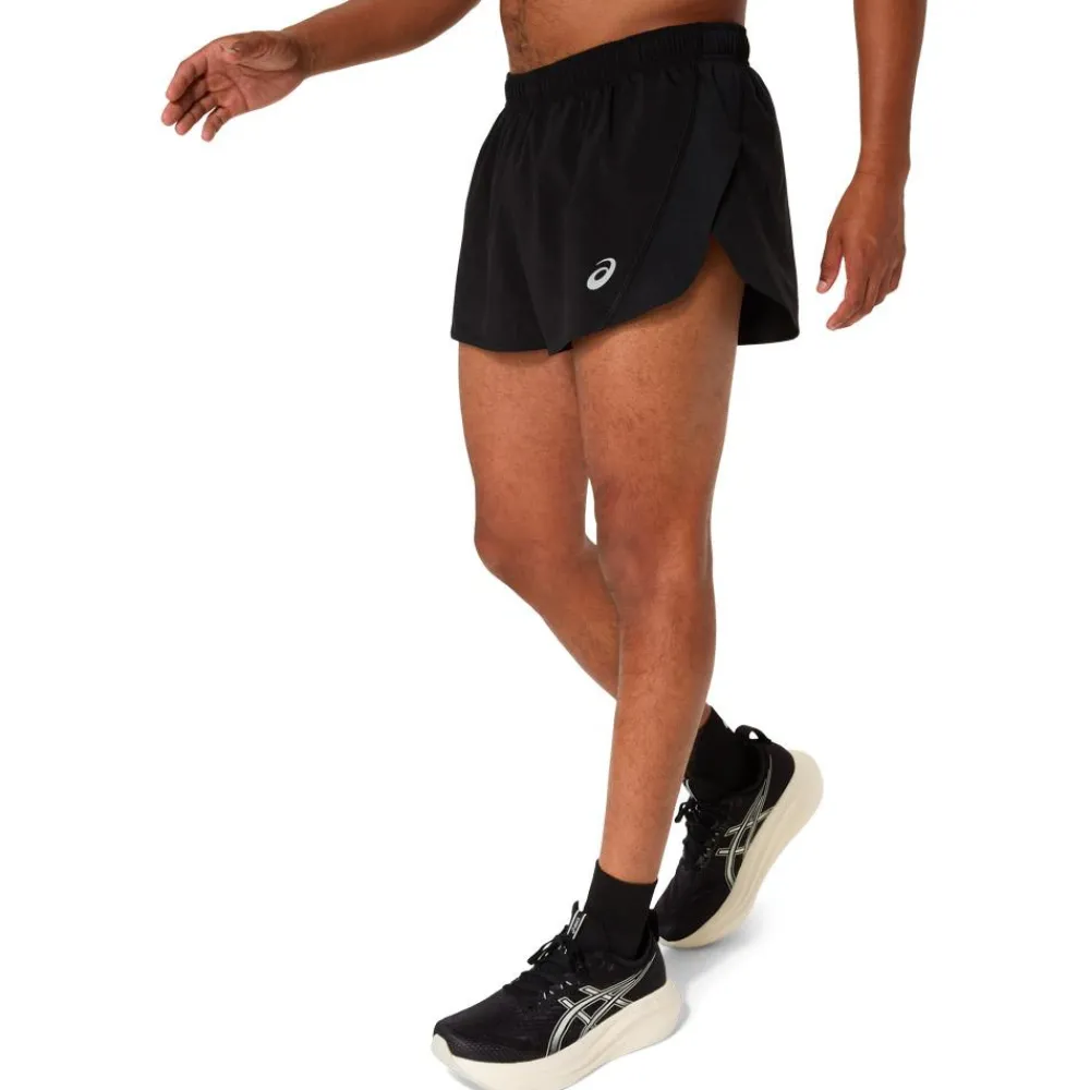 Hot Short de trail Core Split Short Performance Black Short Trail|Vêtements De Trail