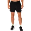 Short Trail|Vêtements De Trail<Asics Short de trail Core 2-N-1 5In Short Performance Black