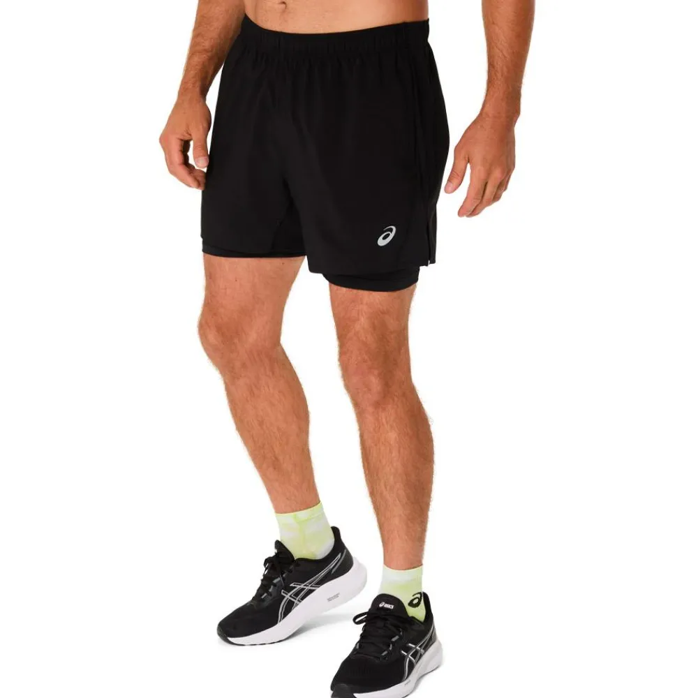 Short Trail|Vêtements De Trail<Asics Short de trail Core 2-N-1 5In Short Performance Black