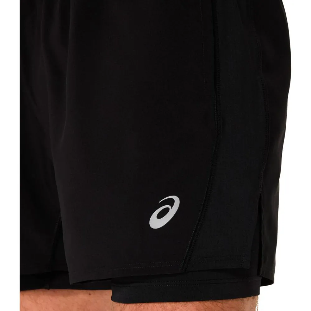 Short Trail|Vêtements De Trail<Asics Short de trail Core 2-N-1 5In Short Performance Black