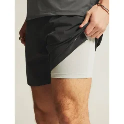 New Short de trail Adv Essence 2In1 Shorts 2 M Black Short Trail|Vêtements De Trail