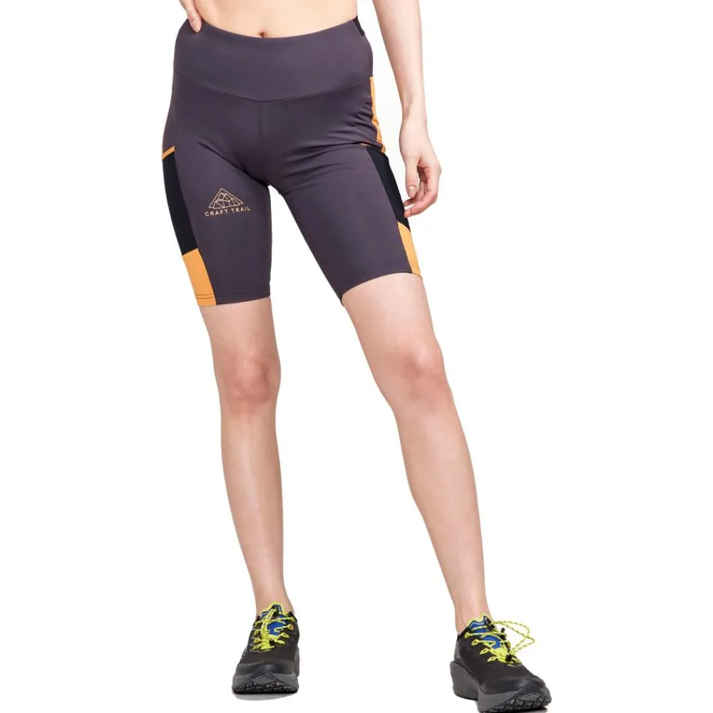 New Short de trail PRO Trail Short Tights W Slate-Desert Training|Training