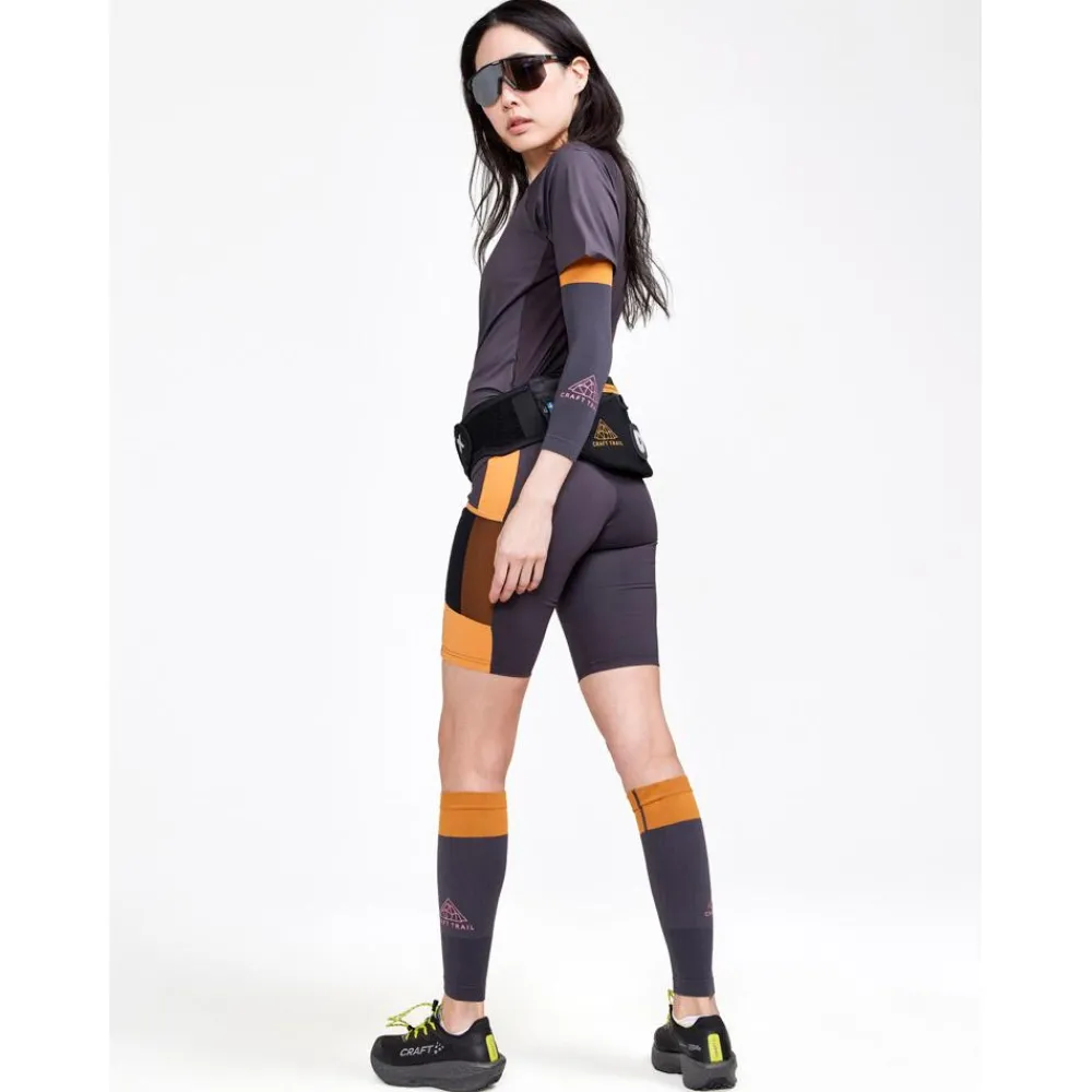 New Short de trail PRO Trail Short Tights W Slate-Desert Training|Training