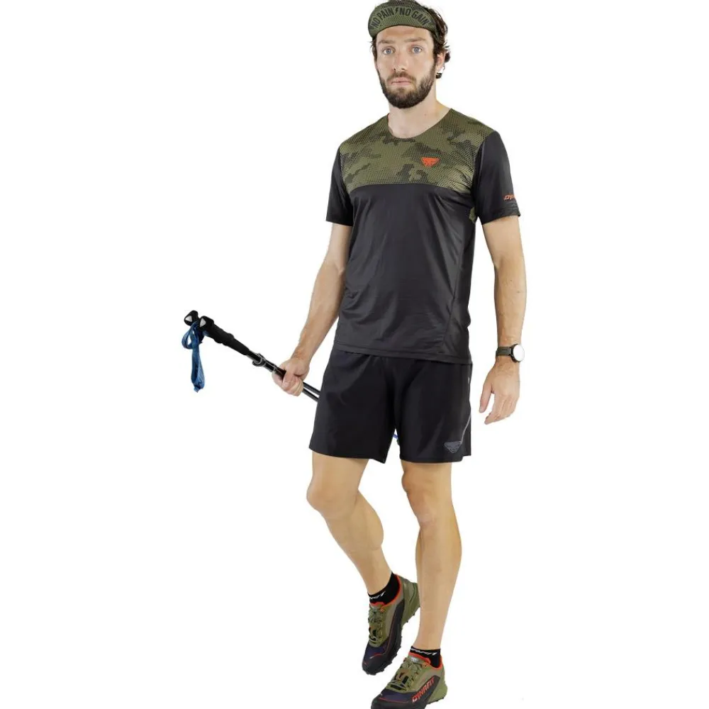 Sale Short de trail Alpine Pro 2/1 M Black Out Short Trail|Vêtements De Trail