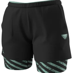 Short Trail|Vêtements De Trail<Dynafit Short de trail Trail 2In1 Short W Black Out Jadelite