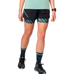 Short Trail|Vêtements De Trail<Dynafit Short de trail Trail 2In1 Short W Black Out Jadelite