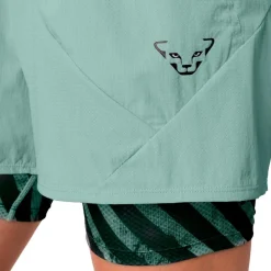 New Short de trail Trail 2In1 Short W Jadelite Short Trail|Vêtements De Trail