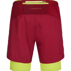 Clearance Short de trail Trail Bite Short Sangria Lime Punch Vêtements De Trail|Short Trail