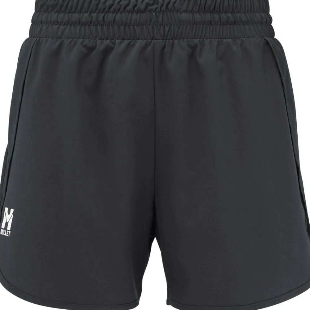 Best Short de trail Intense Essential Short W Black Noir Short Trail|Vêtements De Trail