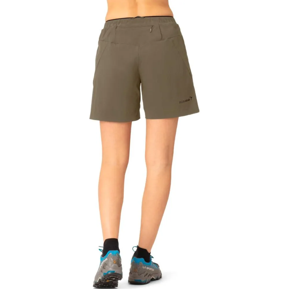 Clearance Short de trail senja flex1 8" Shorts W's Olive Night Vêtements De Trail|Short Trail
