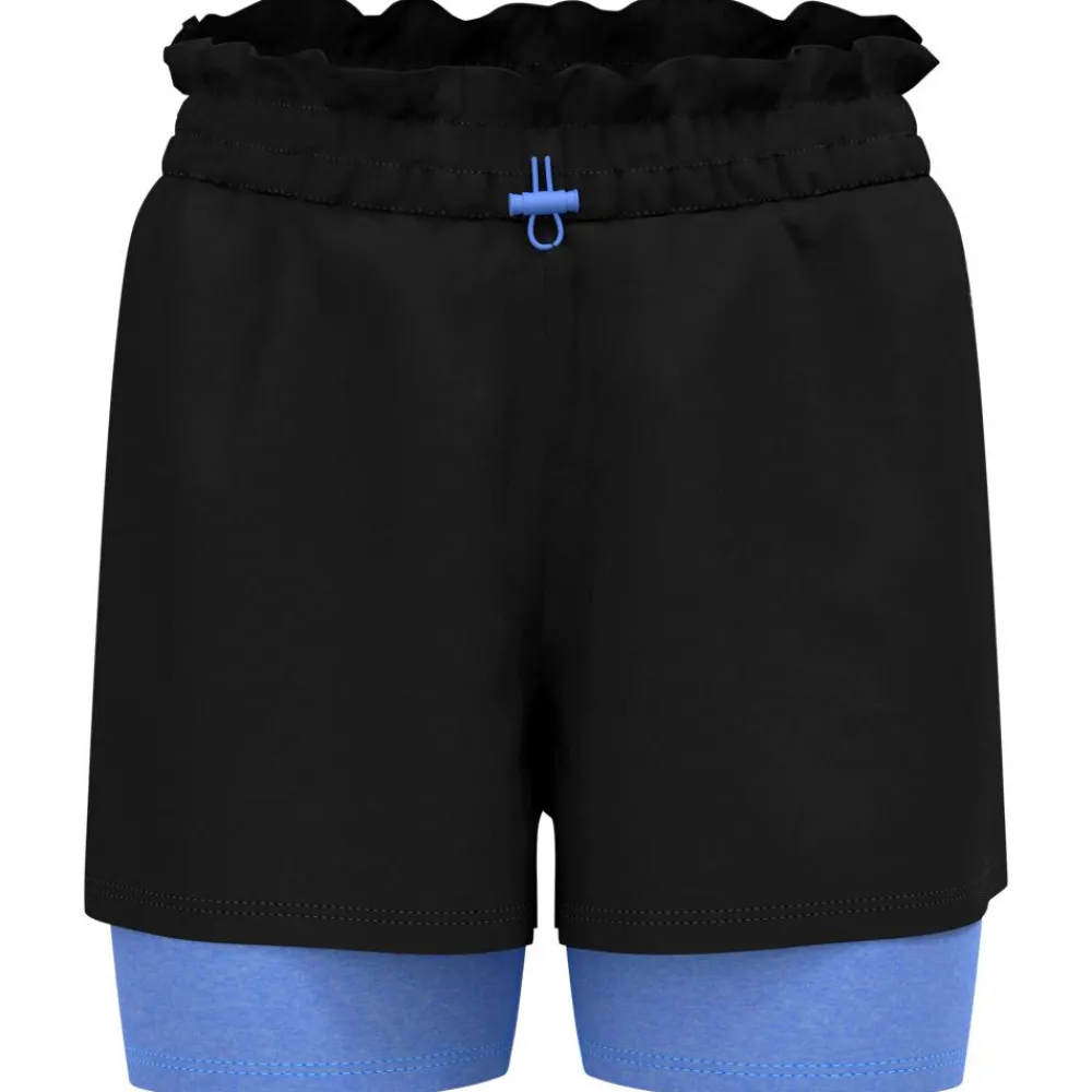 Sale Short de trail 2 In 1 Short Essential Black Persian Jewel Short Trail|Vêtements De Trail