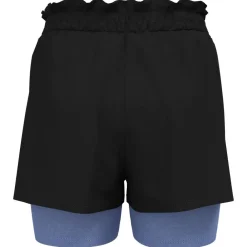 Sale Short de trail 2 In 1 Short Essential Black Persian Jewel Short Trail|Vêtements De Trail