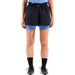 Sale Short de trail 2 In 1 Short Essential Black Persian Jewel Short Trail|Vêtements De Trail