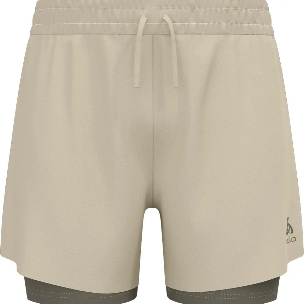 Short Trail|Vêtements De Trail<Odlo Short de trail Zeroweight 5 Inch 2In1 Short Agate Gray Vetiver