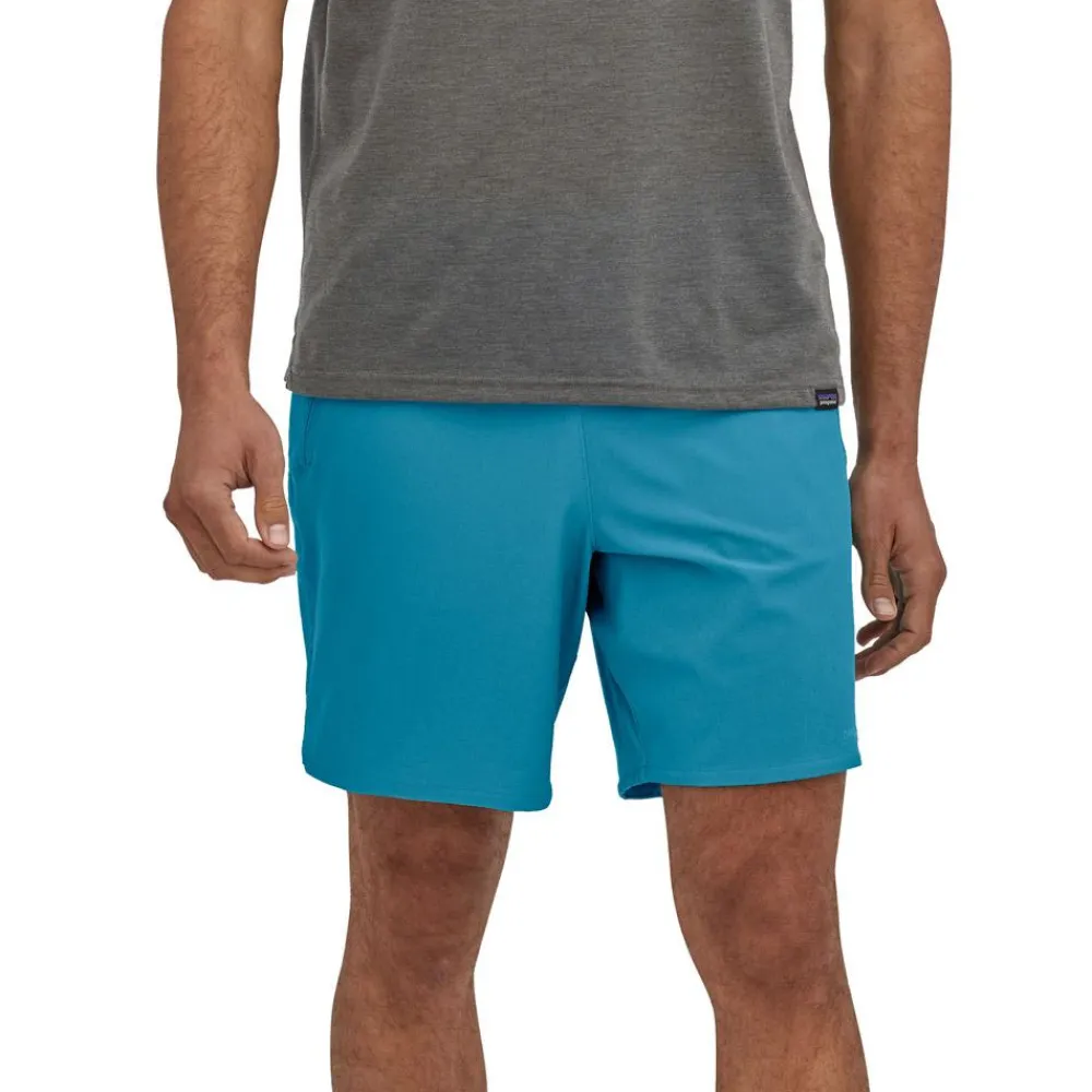Hot Short de trail M's Nine Trails Shorts - 8 In. Anacapa Blue Short Trail|Vêtements De Trail
