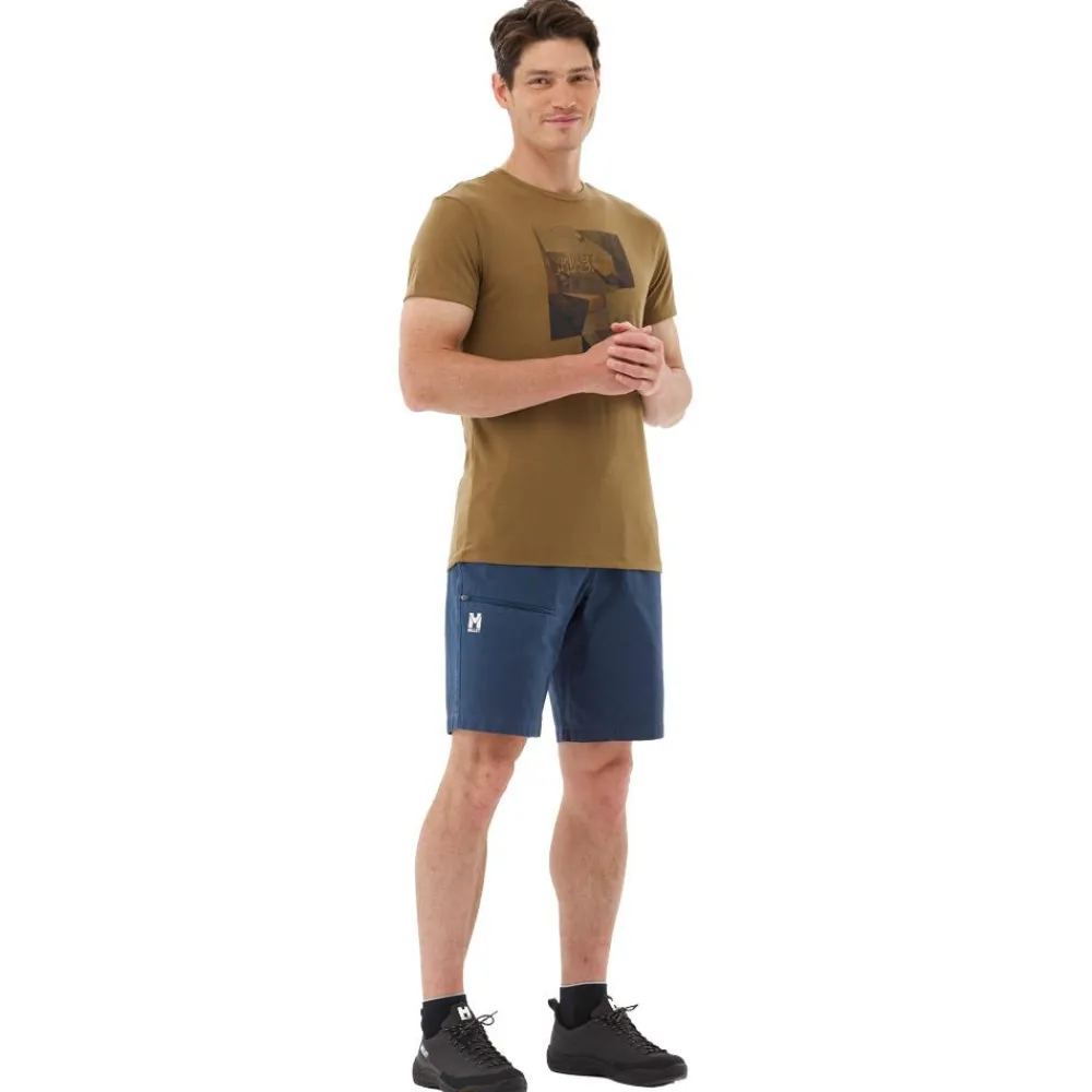 Short Escalade|Vêtements Escalade<Millet Short d’escalade Cimaï Cotton M Navy Blue