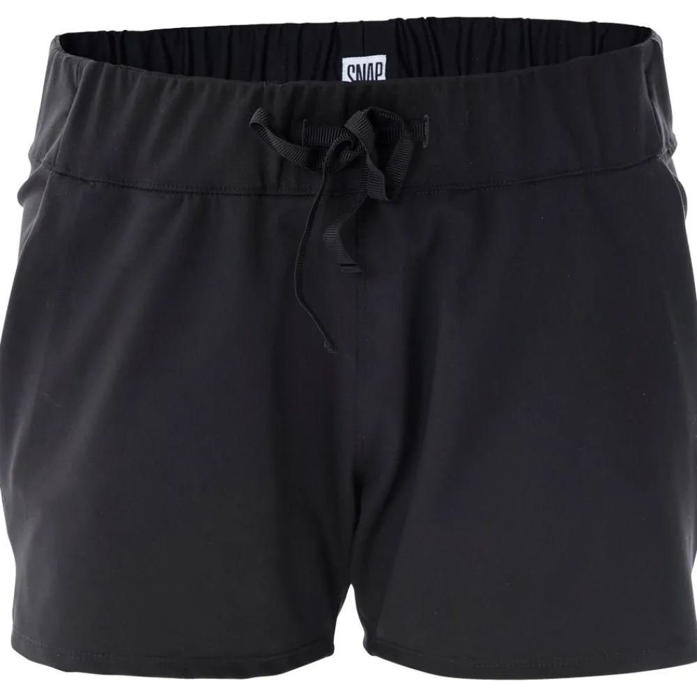 Best Short d’escalade W's Wave Shorts Black Light Green Short Escalade|Vêtements Escalade